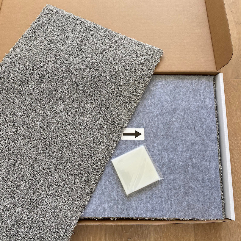 Light Gray – Super Plush Luxury Carpet Tiles